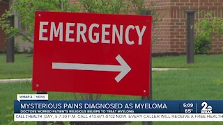 Mysterious pains diagnosed as Myeloma