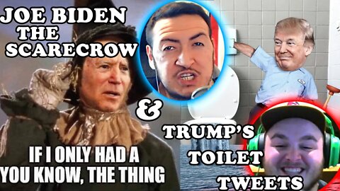 Joe Biden The Scarecrow & Trump's Toilet Tweets | Walk And Roll Podcast Clip
