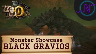 Black Gravios - Monster Showcase - Monster Hunter Online