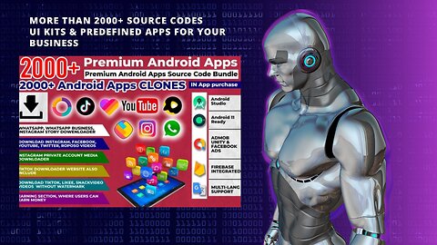 2000+ Premium Android App Source Code.