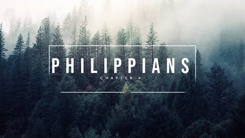 【 Philippians 4 】 Pastor Bruce Mejia