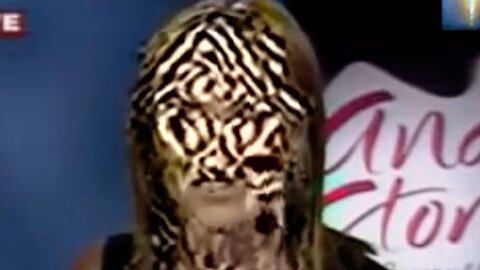 Reptillian eyes - Jenna Bush - shapeshifter video with slo-mo