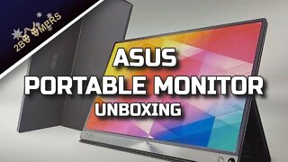 ASUS ZENSCREEN PORTABLE MONITOR SCREEN UNBOXING