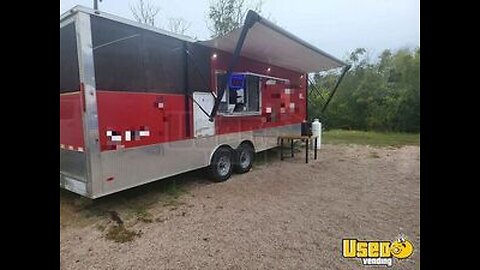 Fully-Loaded Freedom Mobile Kitchen Food Trailer with Pro-Fire for Sale in Texas