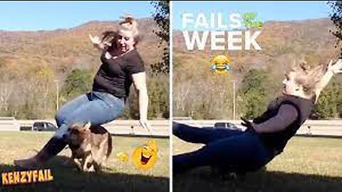 Funny Moments Of The Week / Cute People And Animals Doing Stupid Things 2023 #14