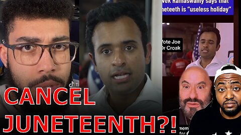 Liberals TRIGGERED Over Vivek Ramaswamy Calling To Cancel Juneteenth Because It's A Useless Holiday!