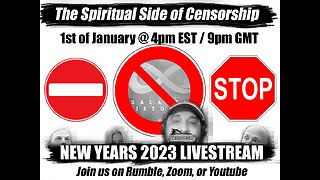 REPLAY/Andrew Bartzis/New Teachings/The Spiritual Side of Censorship/LIVE/January 1st, 2023