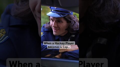 When a Hockey Player Becomes a Cop…