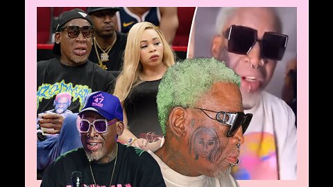 Dennis Rodman Get Face Tattoo of Girl Friend