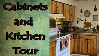 Patrick's Hand Crafted Cabinets and Kitchen Tour