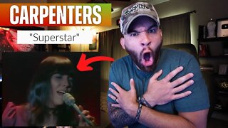 First Time Hearing THE CARPENTERS - SUPERSTAR (REACTION!!!)