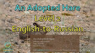 An Adopted Hare: Level 2 - English-to-Russian