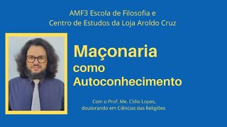 MAÇONARIA COMO AUTOCONHECIMENTO