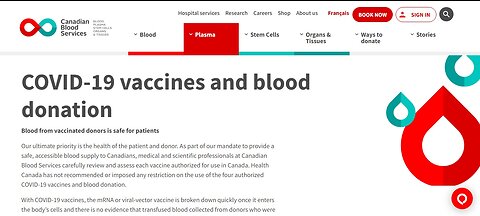 Does The Canadian Red Cross Identify Covid Vaccinated Blood Donation? Should They?