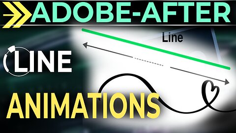 After-Effects: Control Line Animations (60-SECONDS!)