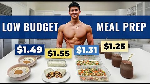 The CHEAPEST Meal Plan to Lose Fat (HEALTHY & EASY)