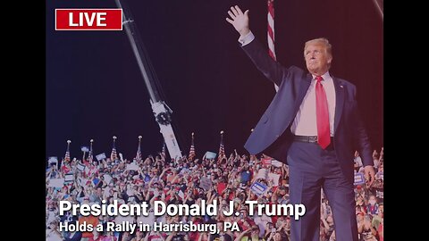 Trump Rally in Harrisburg, Pennsylvanni - July 31, 2024 - WATCH PARTY!