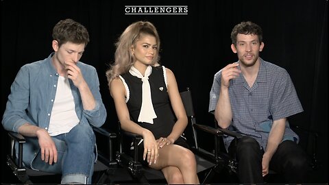 Zendaya, Josh O'Connor, and Mike Faist discuss Challengers