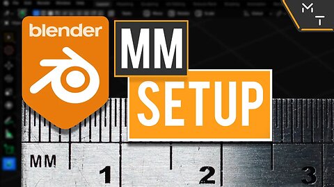 How To Setup Blender In millimeters (mm) | Learn Blender 2.9+ / 3.0 Precision Modeling | Part - 4