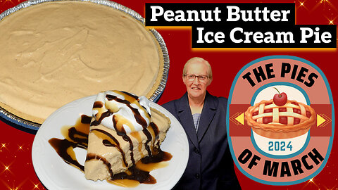 Deliciously Refreshing Ice Cream Peanut Butter Pie - Easy to Make, Inspirational Thought