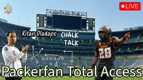 LIVE Packers Total Access Chalk Talk | Kitan Oladapo Highlights | #GoPackGo #Packers