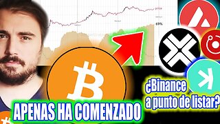 💥Holders de BITCOIN, NO OS PERDÁIS ESTO| ALTCOIN con ¿potencial?, KASPA y BINANCE?