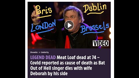 Meatloaf Tribute: The Mandate Protests of Paris, Dublin, London and Brussels - I Won't Do That