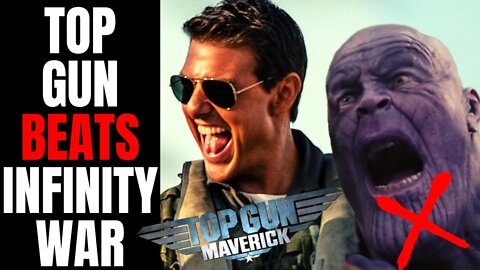 Top Gun: Maverick Beats Marvel AGAIN! | Set To Pass Avengers Infinity War In The Box Office