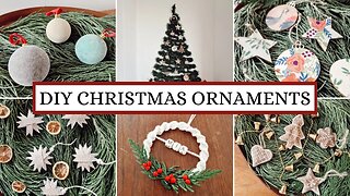 CHRISTMAS DECOR IDEAS - DIY AESTHETIC AND UNIQUE ORNAMENTS