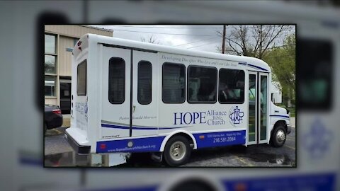 Hope Alliance Bible Church bus recovered after previously being stolen