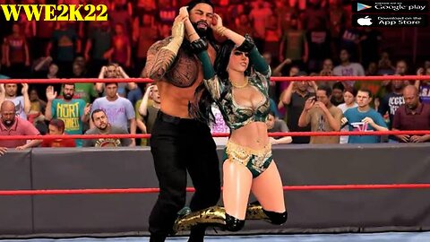 Roman Reigns vs Lakshmi Shahaji | WWE Best Moment | wwe2k22