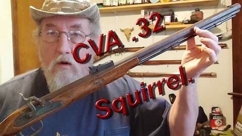 CVA .32 Muzzleloading Squirrel Rifle Repair A Restore.