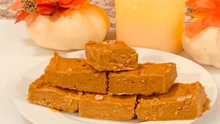 Peanut Butter Pumpkin Fudge Recipe