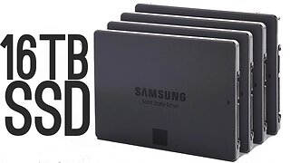 Samsung 16 Terabyte SSD [World's Largest!]