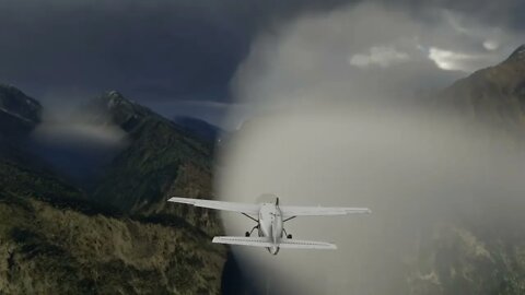 Landing on the Side of a Mountian in South America!