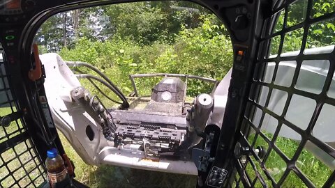 Bush hogging the whole Illinois farm PART 2; Bobcat T650 & Blue Diamond Severe duty cutter