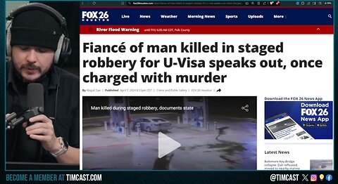 FAKE ROBBER DIES After Being hired By Illegal Immigrants To FAKE CRIME So They Get Victim U-Visa