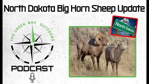 North Dakota Big Horn Sheep Update - The Green Way Outdoors Podcast Clips