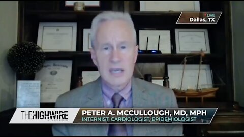 Dr. Peter McCullough - Cardiologist Sounds Alarm on Covid Vaccine for Kids