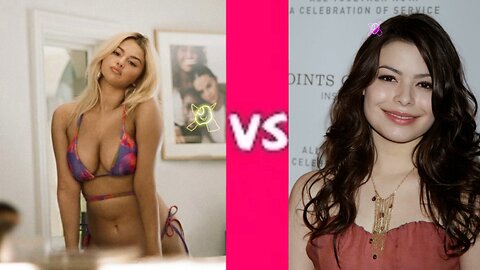 Miranda Cosgorve VS Selena Gomez Sexy Battle OF Babes