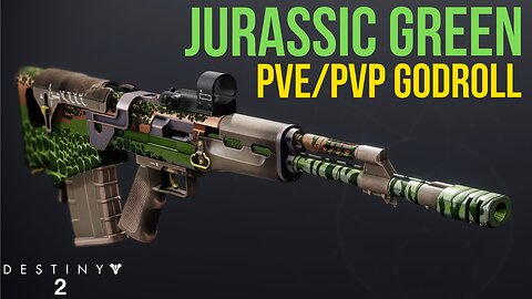 Jurassic Green PVE/PVP GODROLL Guide | Destiny 2 The Witch Queen