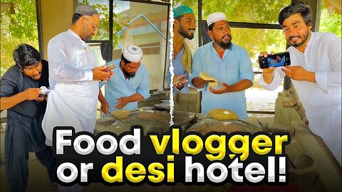 Desi vlog and Desi hotal wala #funny video# comedy scene