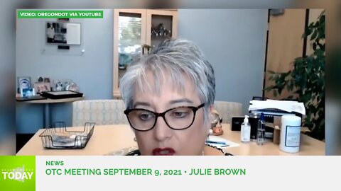 OTC Meeting September 9, 2021 • Julie Brown