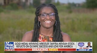 Tamyra Mensah-Stock reflects on Olympic success and love for America on 'Hannity'