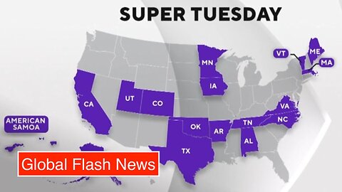 Super Tuesday primaries underway in over a dozen states: What to know