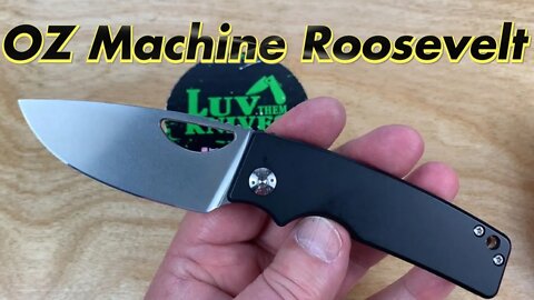 OZ Machine Roosevelt / includes disassembly / simple/clean & smooth !