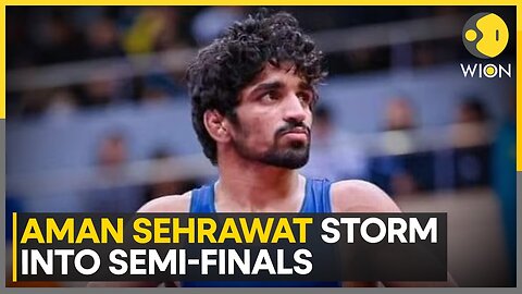 Paris Olympics 2024: India's Aman Sehrawat one win away from medal | WION Sports | N-Now