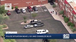 Police situation at Chandler hotel