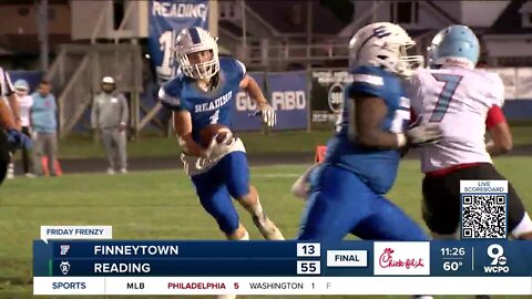 Reading dominates Finneytown on homecoming