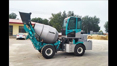 Self loading concrete mixer truck companies